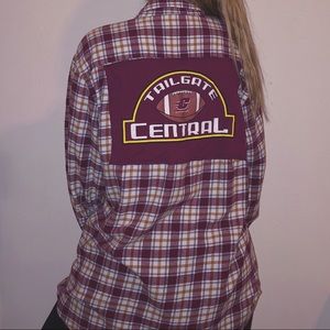 CMU gameday flannel